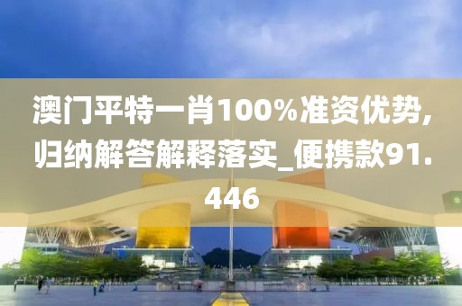 澳门平特一肖100%准资优势,归纳解答解释落实_便携款91.446