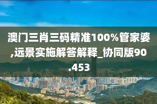 澳门三肖三码精准100%管家婆,远景实施解答解释_协同版90.453