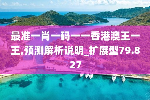 最准一肖一码一一香港澳王一王,预测解析说明_扩展型79.827