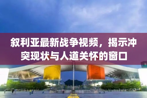 叙利亚最新战争视频，揭示冲突现状与人道关怀的窗口