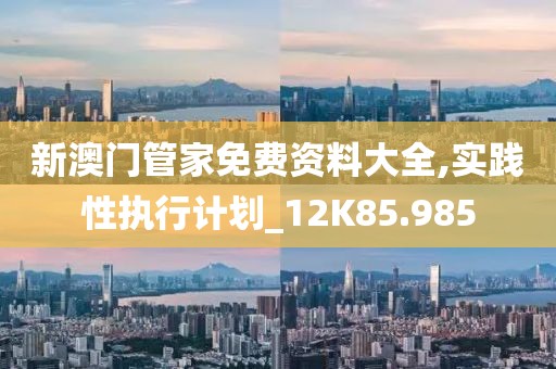 新澳门管家免费资料大全,实践性执行计划_12K85.985