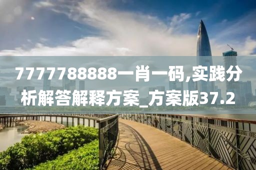 7777788888一肖一码,实践分析解答解释方案_方案版37.2