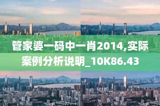 管家婆一码中一肖2014,实际案例分析说明_10K86.43