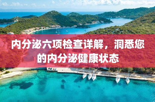 内分泌六项检查详解，洞悉您的内分泌健康状态