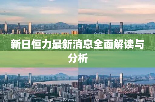 新日恒力最新消息全面解读与分析