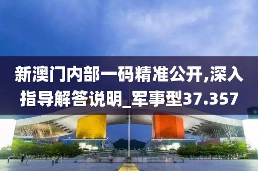 新澳门内部一码精准公开,深入指导解答说明_军事型37.357