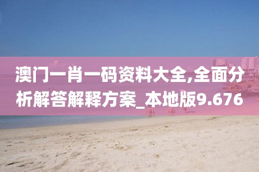 澳门一肖一码资料大全,全面分析解答解释方案_本地版9.676
