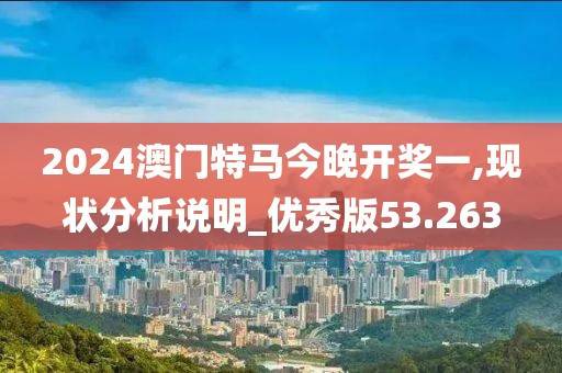 2024澳门特马今晚开奖一,现状分析说明_优秀版53.263