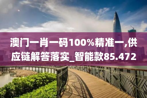 澳门一肖一码100%精准一,供应链解答落实_智能款85.472
