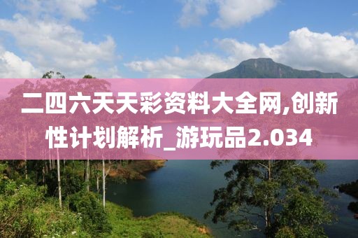 二四六天天彩资料大全网,创新性计划解析_游玩品2.034
