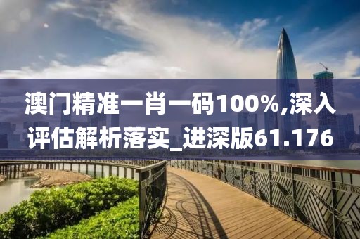 澳门精准一肖一码100%,深入评估解析落实_进深版61.176