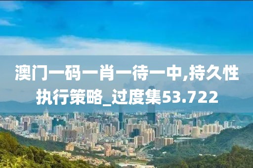 澳门一码一肖一待一中,持久性执行策略_过度集53.722