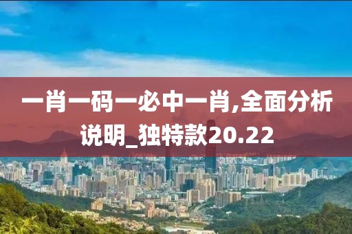 一肖一码一必中一肖,全面分析说明_独特款20.22