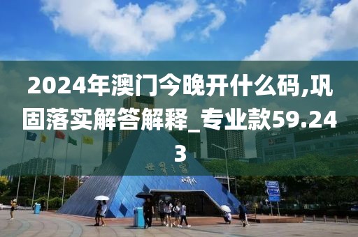 2024年澳门今晚开什么码,巩固落实解答解释_专业款59.243