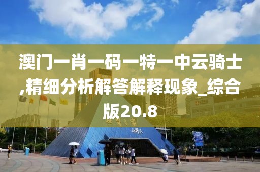 澳门一肖一码一特一中云骑士,精细分析解答解释现象_综合版20.8