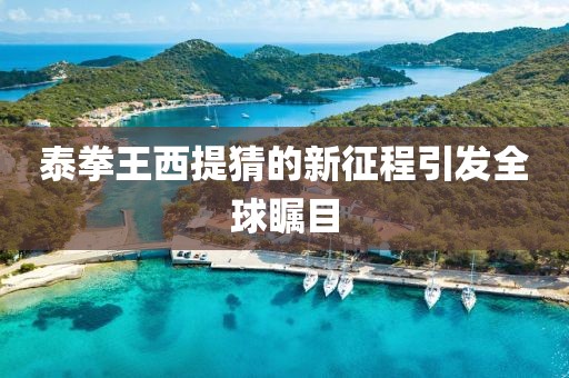 泰拳王西提猜的新征程引发全球瞩目