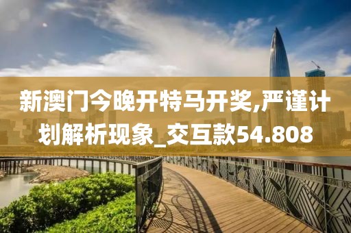 新澳门今晚开特马开奖,严谨计划解析现象_交互款54.808
