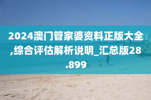 2024澳门管家婆资料正版大全,综合评估解析说明_汇总版28.899