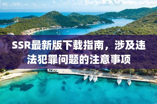 SSR最新版下载指南，涉及违法犯罪问题的注意事项