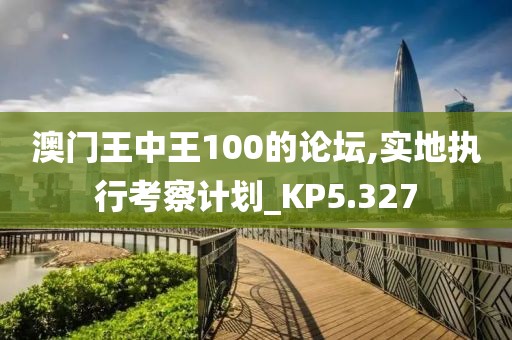 澳门王中王100的论坛,实地执行考察计划_KP5.327