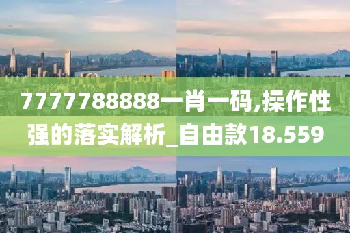 7777788888一肖一码,操作性强的落实解析_自由款18.559