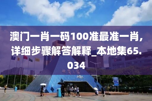 澳门一肖一码100准最准一肖,详细步骤解答解释_本地集65.034