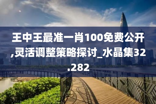 王中王最准一肖100免费公开,灵活调整策略探讨_水晶集32.282