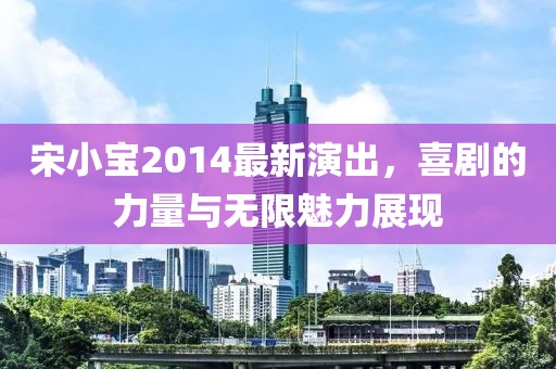 宋小宝2014最新演出，喜剧的力量与无限魅力展现