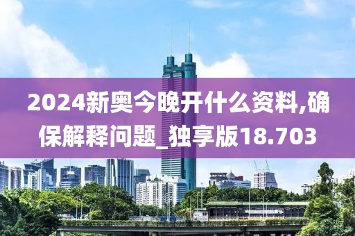 2024新奥今晚开什么资料,确保解释问题_独享版18.703
