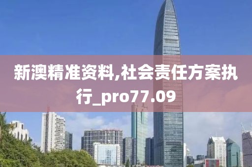 新澳精准资料,社会责任方案执行_pro77.09