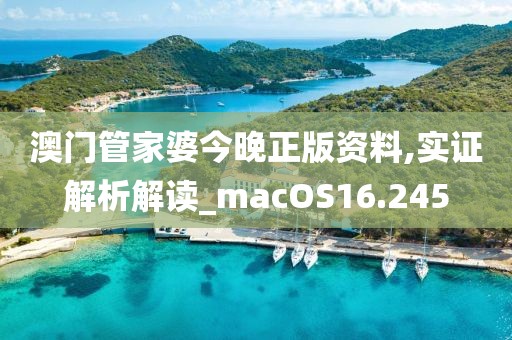 澳门管家婆今晚正版资料,实证解析解读_macOS16.245