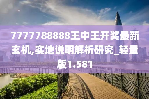 7777788888王中王开奖最新玄机,实地说明解析研究_轻量版1.581