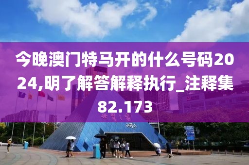 今晚澳门特马开的什么号码2024,明了解答解释执行_注释集82.173