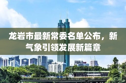 龙岩市最新常委名单公布，新气象引领发展新篇章