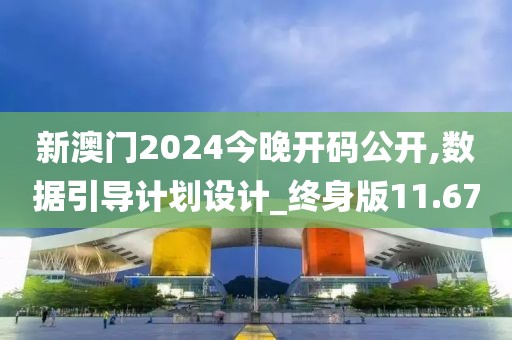 新澳门2024今晚开码公开,数据引导计划设计_终身版11.67