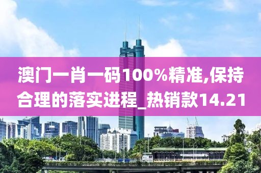 澳门一肖一码100%精准,保持合理的落实进程_热销款14.21