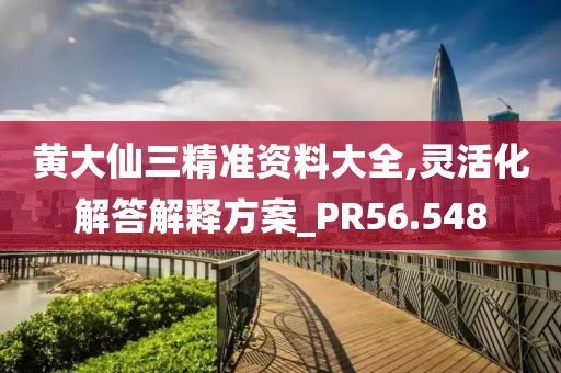 黄大仙三精准资料大全,灵活化解答解释方案_PR56.548