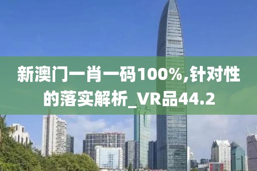 新澳门一肖一码100%,针对性的落实解析_VR品44.2