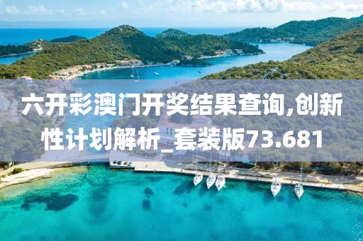 六开彩澳门开奖结果查询,创新性计划解析_套装版73.681