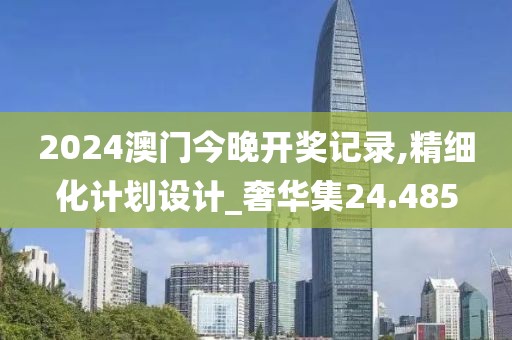 2024澳门今晚开奖记录,精细化计划设计_奢华集24.485