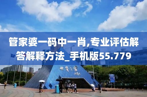 管家婆一码中一肖,专业评估解答解释方法_手机版55.779