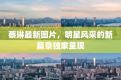 蔡琳最新图片，明星风采的新篇章独家呈现