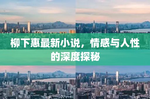 柳下惠最新小说，情感与人性的深度探秘