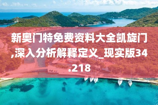 新奥门特免费资料大全凯旋门,深入分析解释定义_现实版34.218