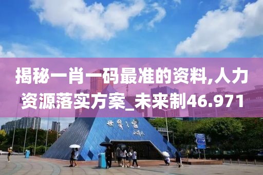 揭秘一肖一码最准的资料,人力资源落实方案_未来制46.971