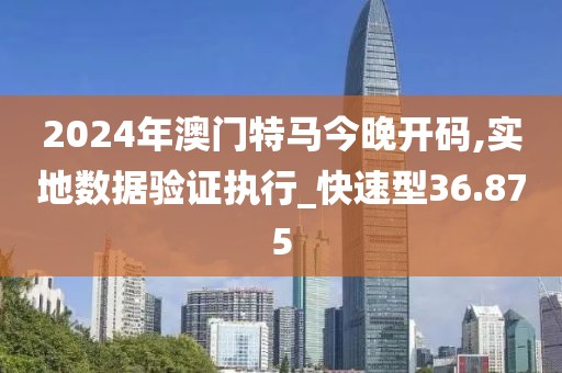 2024年澳门特马今晚开码,实地数据验证执行_快速型36.875