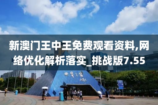 新澳门王中王免费观看资料,网络优化解析落实_挑战版7.55