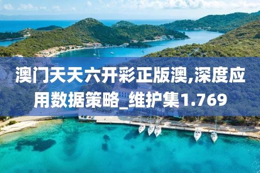 澳门天天六开彩正版澳,深度应用数据策略_维护集1.769
