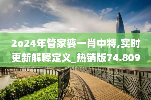 2o24年管家婆一肖中特,实时更新解释定义_热销版74.809
