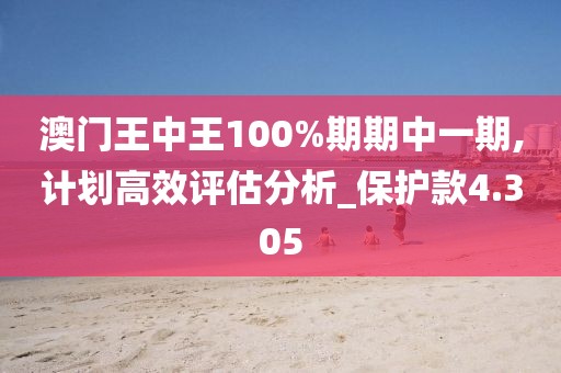 澳门王中王100%期期中一期,计划高效评估分析_保护款4.305